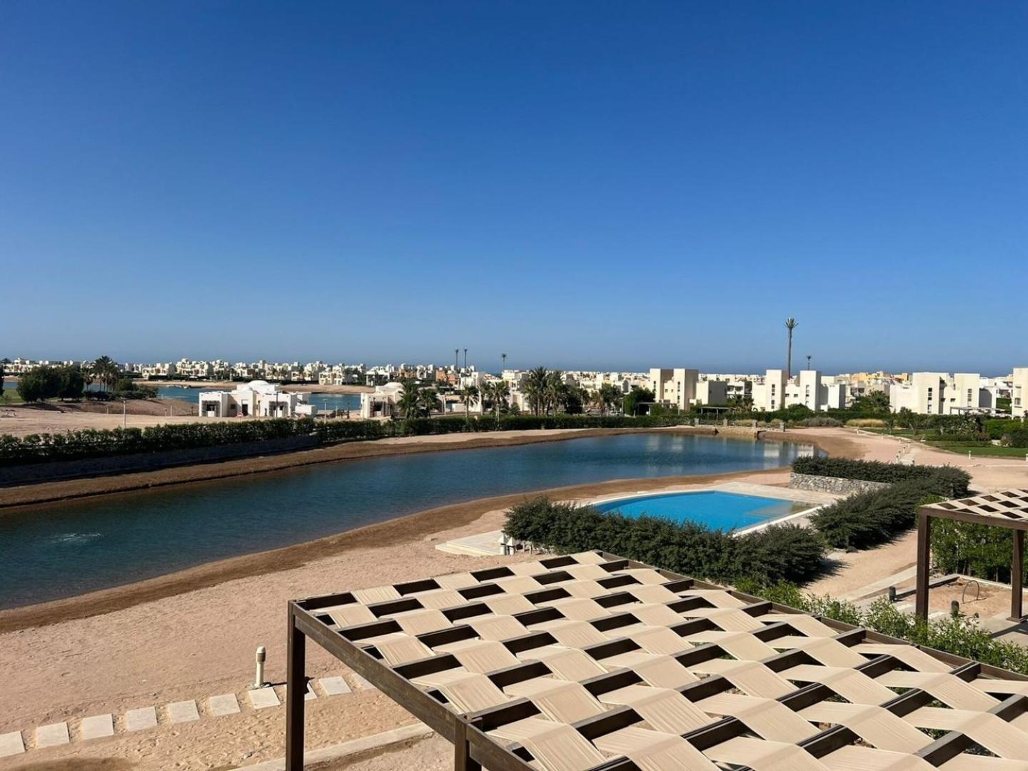 Modern 3Bdr Cyan Apt: Prime Spot Apartment Hurghada Exterior photo